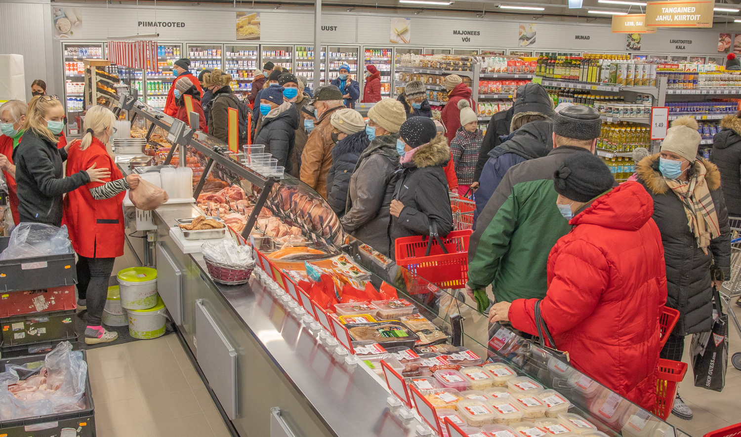 GALERII Põlvas avati uus Grossi Toidukaupade kauplus FOTOD: Aigar Nagel