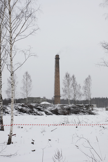 Pärast esimest plahvatust jäi korsten võitjaks.  Foto: ANDREI JAVNAŠAN
