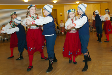 Tantsuhoos on Võru 1. põhikooli tantsurühm Tsõõrike. Foto: MAIDU JAASON