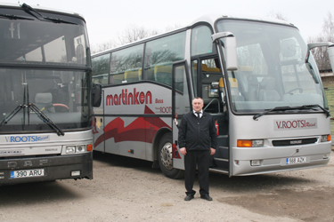 Valdur Roots: „Uuena maksid sellised bussid kuni seitse miljonit krooni. Kümneaastase bussi sai kätte ühe miljoniga.” Foto: TAIMI PLADO 