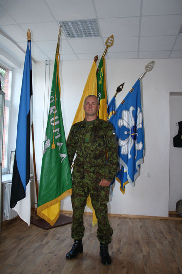 8. septembrist juhib kaitseliidu Võrumaa malevat major Urmas Vahter. Foto: MAARJA KAIV