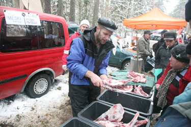 Seekordne laada absoluutne hitt – lambaliha.     Foto: INNO TÄHISMAA