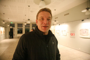 Filmi lavastaja Ain Mäeots pärast linastust Kandle kultuurimajas. Foto: INNO TÄHISMAA