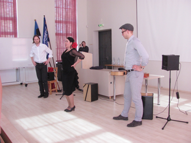 Kultuuripäev koos Maria Rääki, Kristo Käo ja Reigo Ahvenaga. Foto: BIRGIT PETTAI