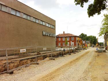 Võrumaa muuseumi niinimetatud hall maja, millest saab edaspidi Vana Võrumaa kultuurikoda.    Foto: INNO TÄHISMAA