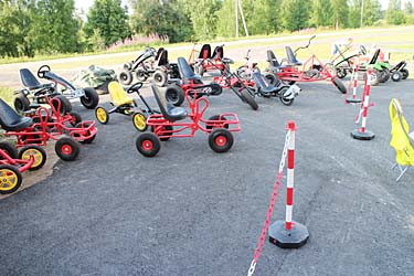 Jalgrattavalik liikluslinna parklas. Foto: INNO TÄHISMAA