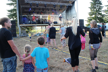 „Linnuse rocki” avapäev, laval on Tuberkuloited. Foto: INNO TÄHISMAA