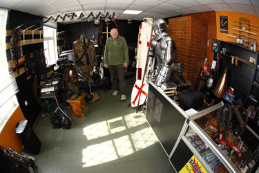 Luige pood, mis asub maja esimesel korrusel. Foto: ANDREI JAVNAŠAN