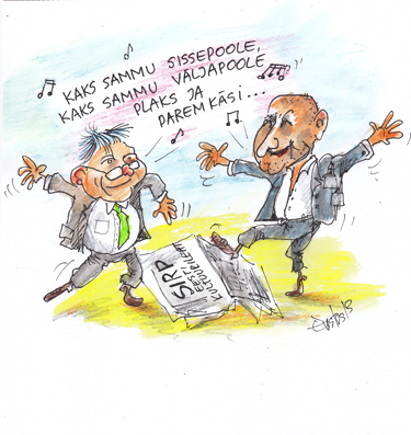 Karikatuur: ERKI EVESTUS