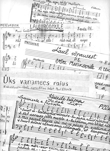 Paul-Valter Elkeni noodid. Repro