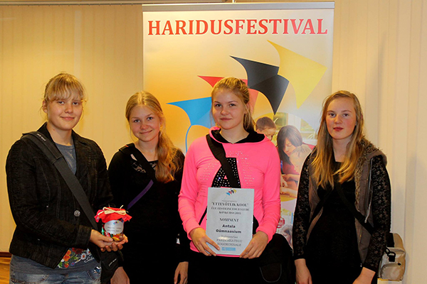 Regina Ermel, Anett Ruven, Diana Ots ja Marie-Helena Rajatamm.  Foto: Tiina Ploom