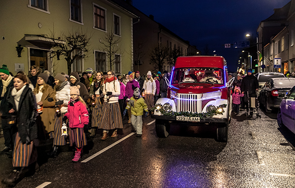 Advendirongkäik. Foto: ANDRE JAVNAŠAN