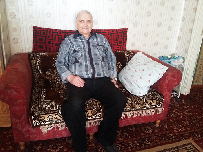 Juubilar Aleksander Kivimeister.      Foto: LIANA ALLAS