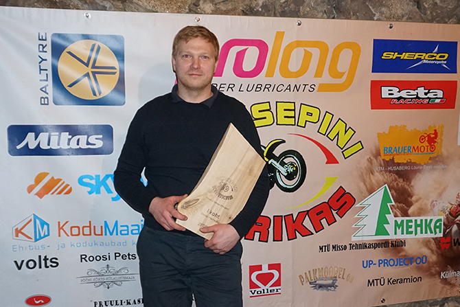 Piksepini hooaja hobiklassi võitja Päärn Raid.