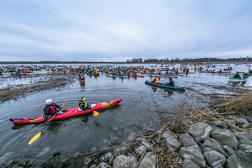 12. Võhandu maratonil startis 756 paatkonda, kellest jõudis finišisse 608.  Foto: FOTOSFERA / ANDREI JAVNAŠAN