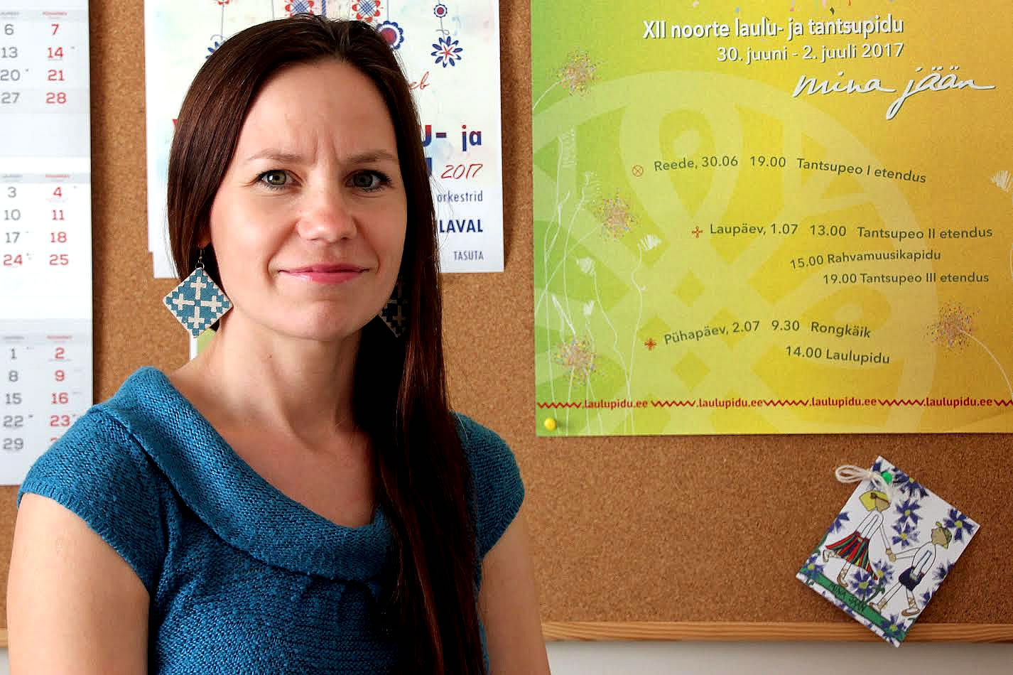 „Lapsed on rõõmsad, aga töö ei ole veel lõppenud,” ütles Võru maavalitsuse kultuurinõunik Aigi Pall juuni lõpus algava noorte laulu ja tantsupeo kohta. FOTO: Gregor Saluveer