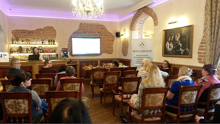 Infopäev Georgi hotellis. Foto: HELERI LAKUR