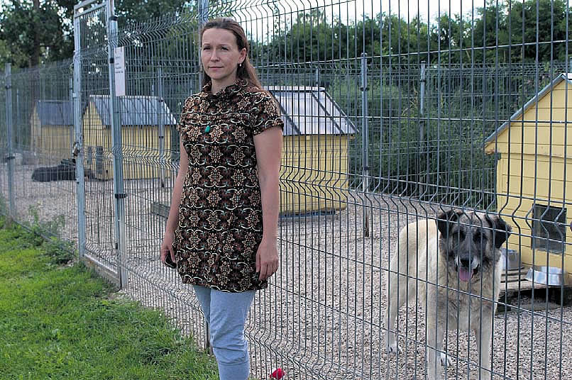 „Koerad on sotsiaalsed loomad – neil on vaja olla inimeste kõrval, et hakkama saada,” rääkis Võru varjupaiga juht Merike Torm. Võru varjupaiga elutingimused on loomadele kohased. Foto: GREGOR SALUVEER