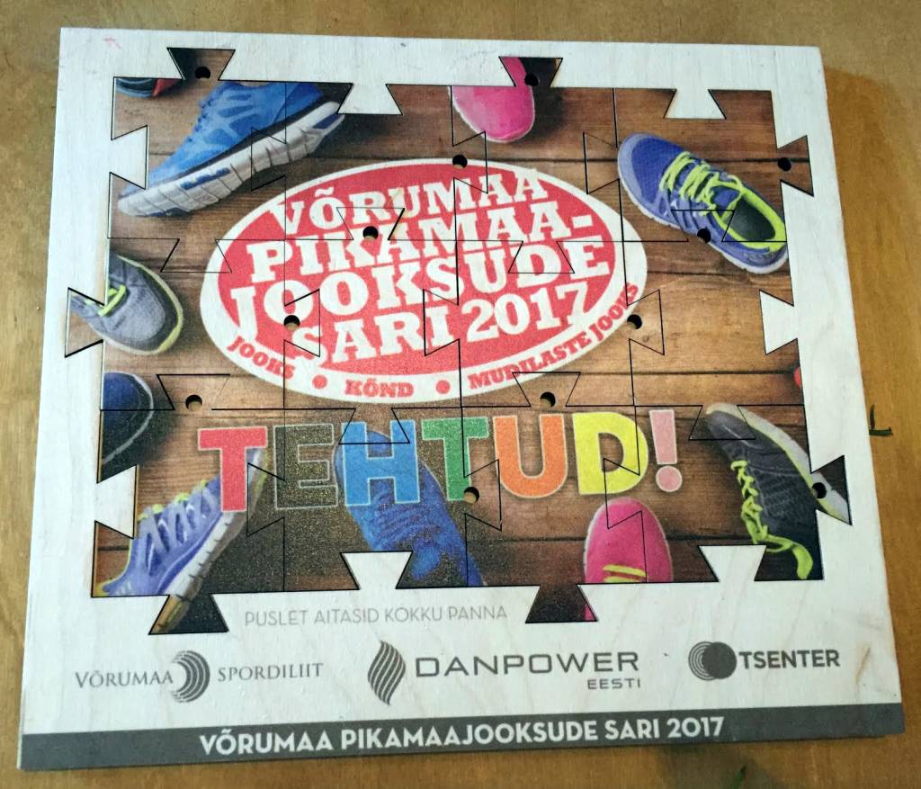 Need, kel sarja kõik jooksud läbitud, said medalitest kokku panna pusle. FOTO: Kadi Annom