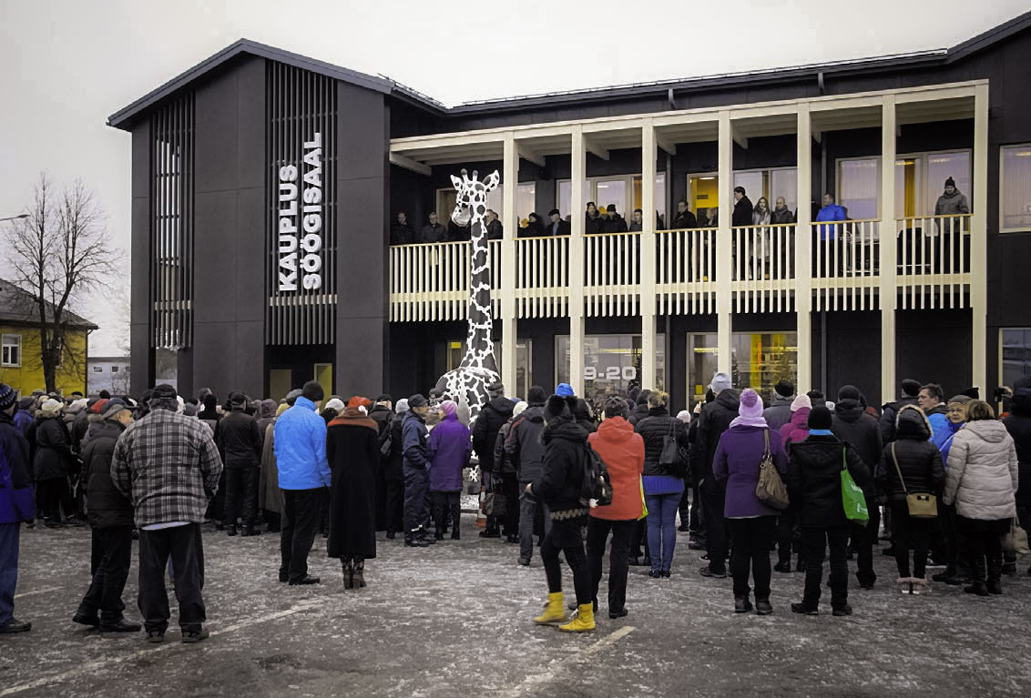 Avamispäeval külastas Nöörimaa toidukeskust pisut üle tuhande kliendi. Foto: ALEKSANDER PLADO