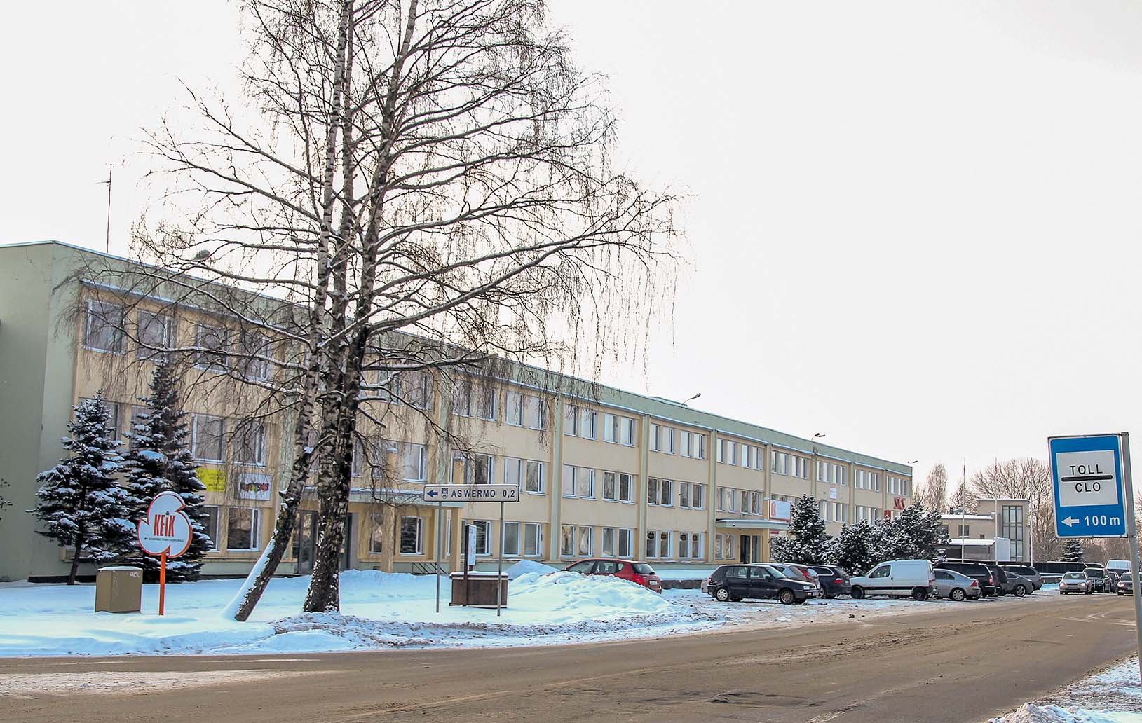 Räpina maanteel asuv Kagu-Eesti innovatsioonikeskus. KEIKis töötab 3700ruutmeetrisel hoonestatud pinnal 465 inimest. Foto: AIGAR NAGEL