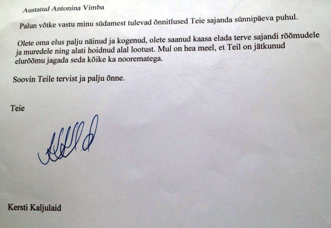 Presidendi kiri.