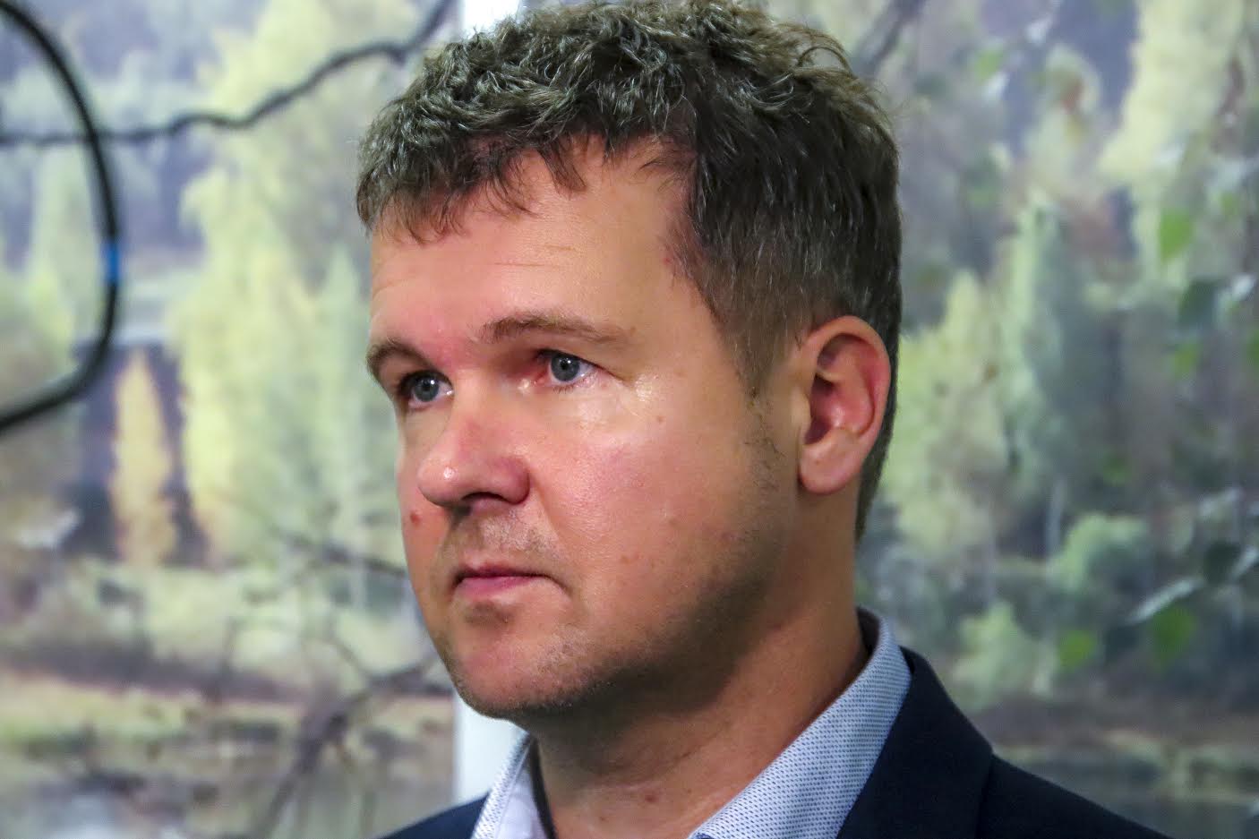 Võru vallavanem Kalmer Puusepp ütles, et käesoleva info ja tõendite põhjal on praegune detailplaneering lõpetatud. Foto: AIGAR NAGEL
