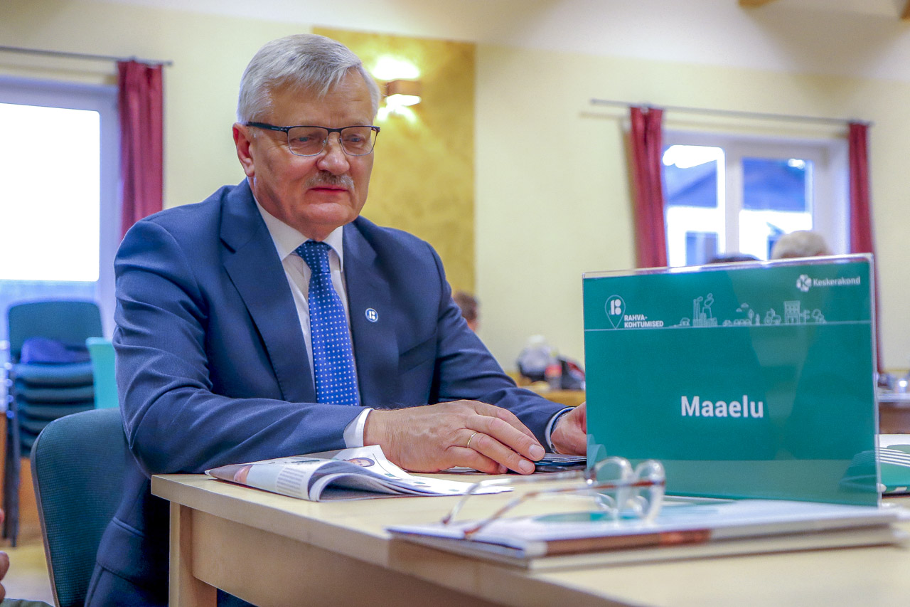 Maaeluminister Tarmo Tamm  FOTO: Aigar Nagel