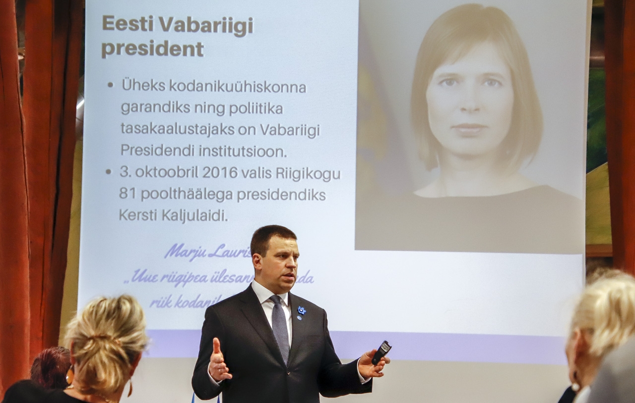 Peaminister Jüri Ratas FOTO: Aigar Nagel Peaminister Jüri Ratas FOTO: Aigar Nagel