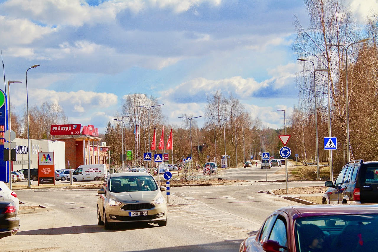 Jüri ja Luha tänava ringristmik FOTOD: Kalev Annom