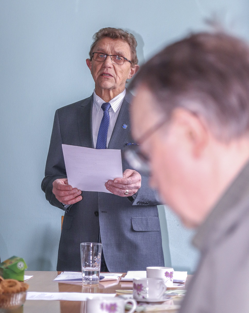 Memento Võrumaa Ühenduse juhatuse esimees Silver Sild FOTO: Aigar Nagel