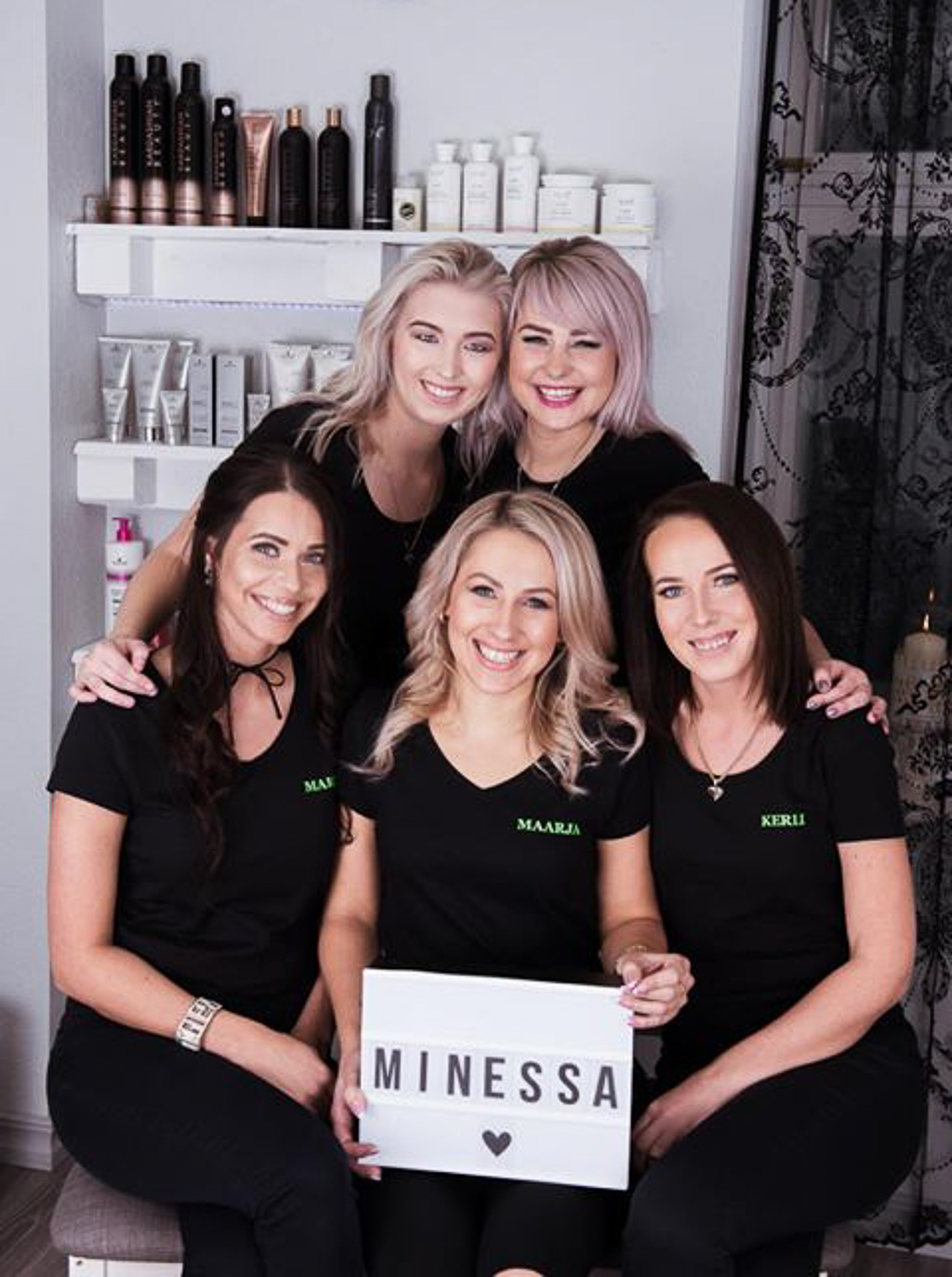 Minessa Ilutoa kollektiiv püüab igas naises ja mehes kaunima poole välja võluda. FOTO: Erakogu