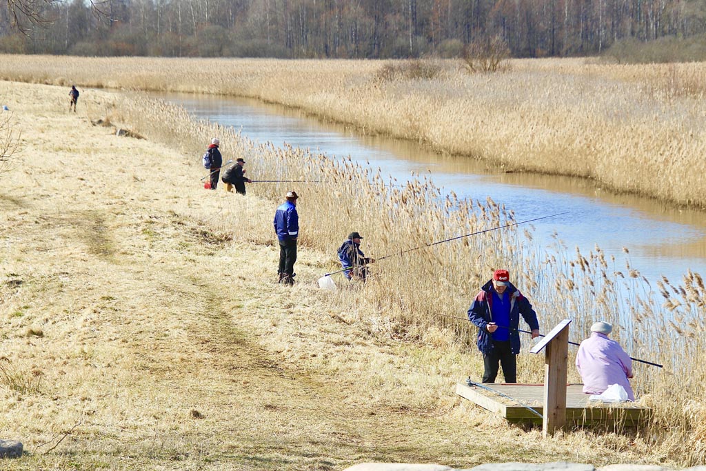 Üks lemmikkalapüügikohtadest on Tallinna maantee silla juures Vana- Võhandul  FOTO: Kalev Annom