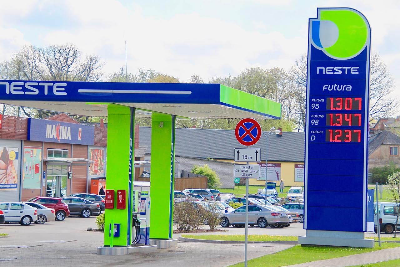 Kütusehinnad Aluksnes 12. mail.