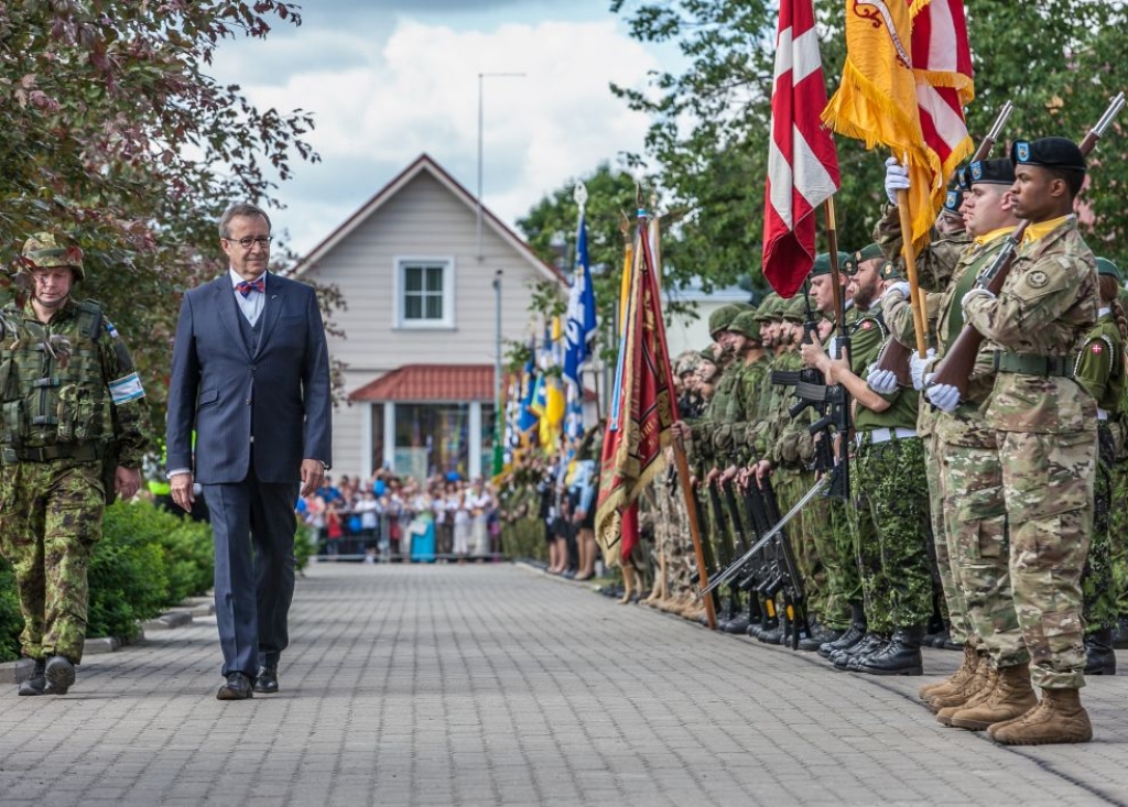 Võidupõha paraad 2016 Võrus FOTO: Võrumaa Teataja