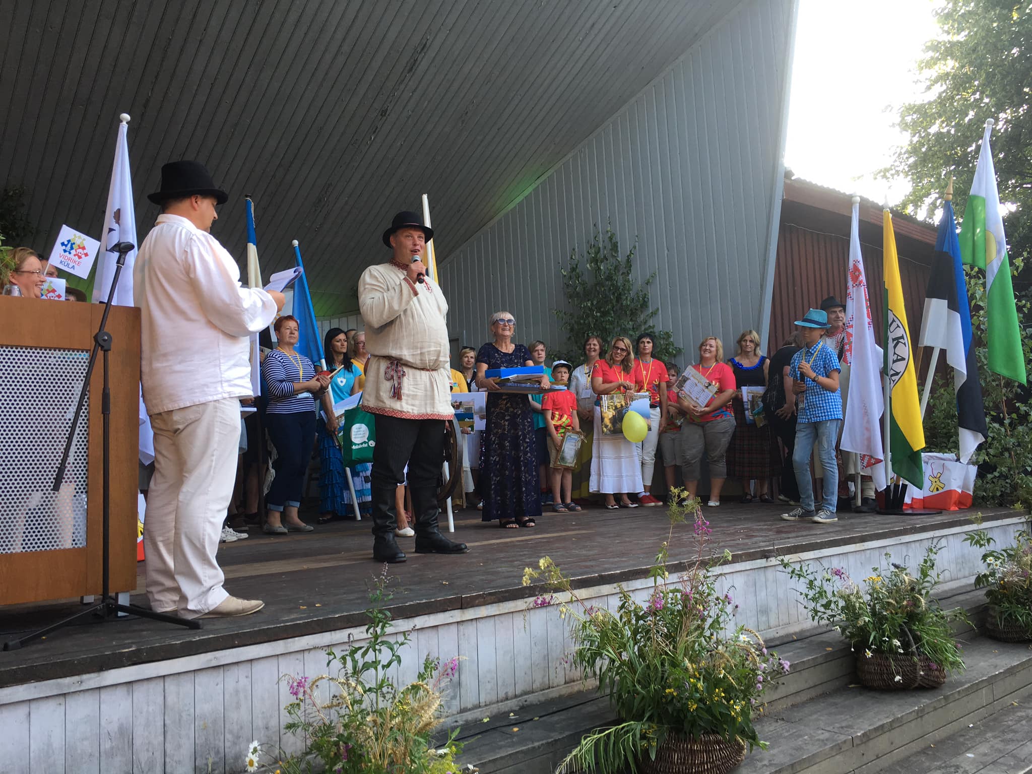 Aasta küla võidukõne. FOTO:  Rene Kundla