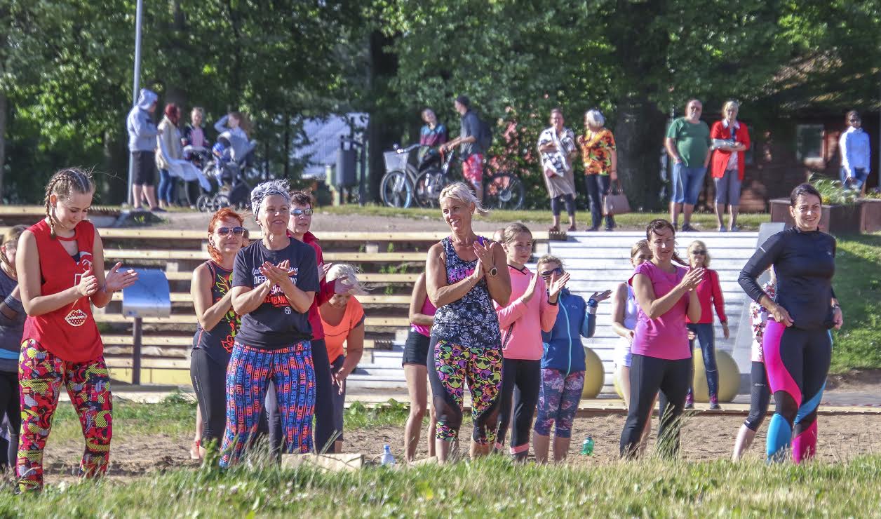 Tamula rannazumba meelitab kohale järjest rohkem huvilisi ning treenereid ka välismaalt. Foto: AIGAR NAGEL