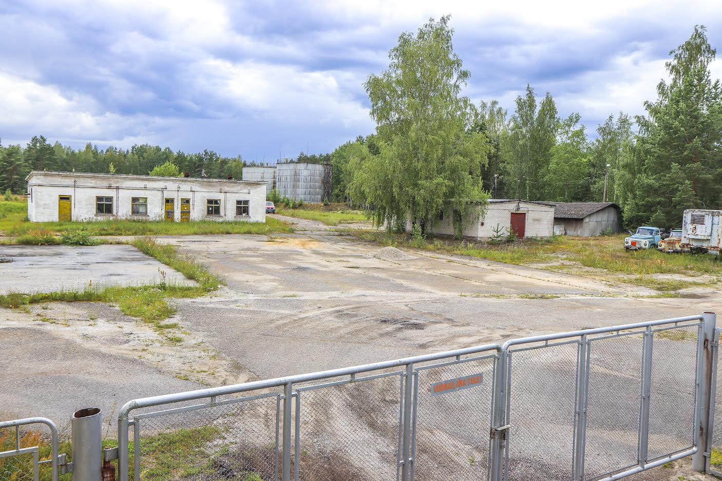 KIK tellib Võru naftabaasi jääkreostuse likvideerimise eelprojekti FOTO: Aigar Nagel