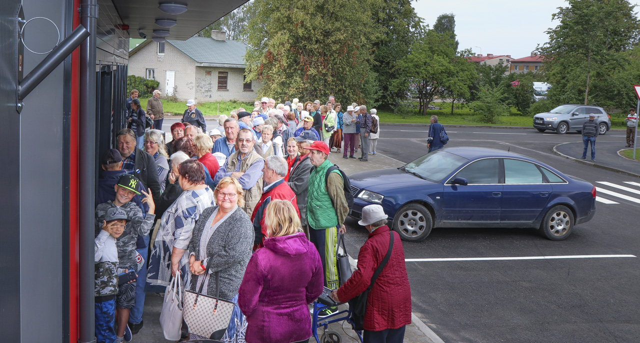 Grossi toidupoe avamine Võrus 02.08.2019 FOTOD: Aigar Nagel