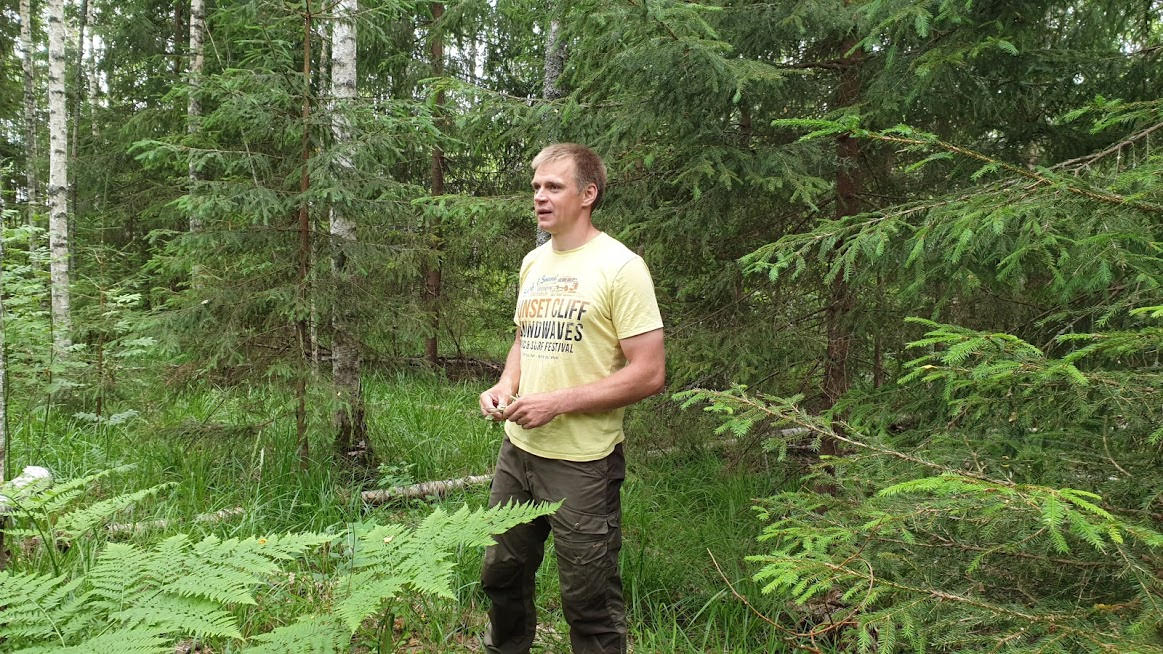 Põlvamaa metsaomanik Martin Kalk saavutas konkursil kolmanda koha. Foto: ERAKOGU