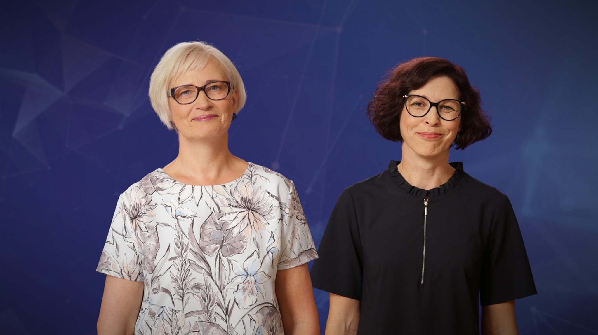 Antsla gümnaasiumi direktor Katrin Martinfeld ja õppealajuhataja Kaja Simisker FOTO: Haridus- ja Teadusministeerium