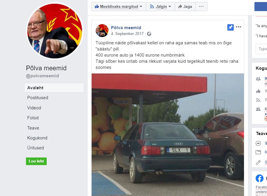 FOTO: polvameemid facebook