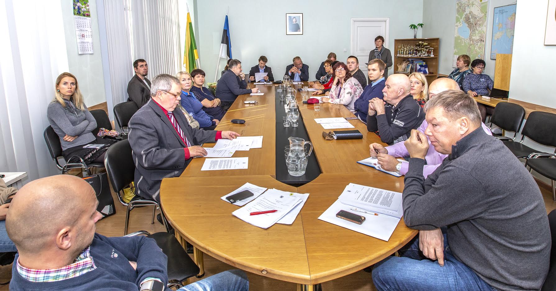 Võru Linnavolikogu istung 16. oktoobril 2019 FOTO: Aigar Nagel