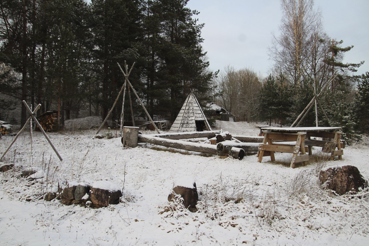 Selline nägi Võrust kuraditosina kilomeetri kaugusel asuv Kaudimägi välja detsembri keskpaigas. Puupakud (pildil paremal) ootasid pööripäeva. Lumi seda ei suutnud ja esimest korda ei olnud talvisel pööripäeval lume raasugi. Nõvvokoja meeste sõnul ei mäleta keegi sellist pööripäeva. Pigem on tulnud lumelabidatega lõkkekoht välja kaevata ja jalgteed rajada. Siin on käinud indiaanlasi ja liivlasi, ministreid ja teadmamehi, sõpru tuhandete kilomeetrite kauguselt, siin on peetud juubeleid ja kuldpulmi. Kaudimäe vägi võlub. Fotod: KALEV ANNOM Selline nägi Võrust kuraditosina kilomeetri kaugusel asuv Kaudimägi välja detsembri keskpaigas. Puupakud (pildil paremal) ootasid pööripäeva. Lumi seda ei suutnud ja esimest korda ei olnud talvisel pööripäeval lume raasugi. Nõvvokoja meeste sõnul ei mäleta keegi sellist pööripäeva. Pigem on tulnud lumelabidatega lõkkekoht välja kaevata ja jalgteed rajada. Siin on käinud indiaanlasi ja liivlasi, ministreid ja teadmamehi, sõpru tuhandete kilomeetrite kauguselt, siin on peetud juubeleid ja kuldpulmi. Kaudimäe vägi võlub. Fotod: KALEV ANNOM