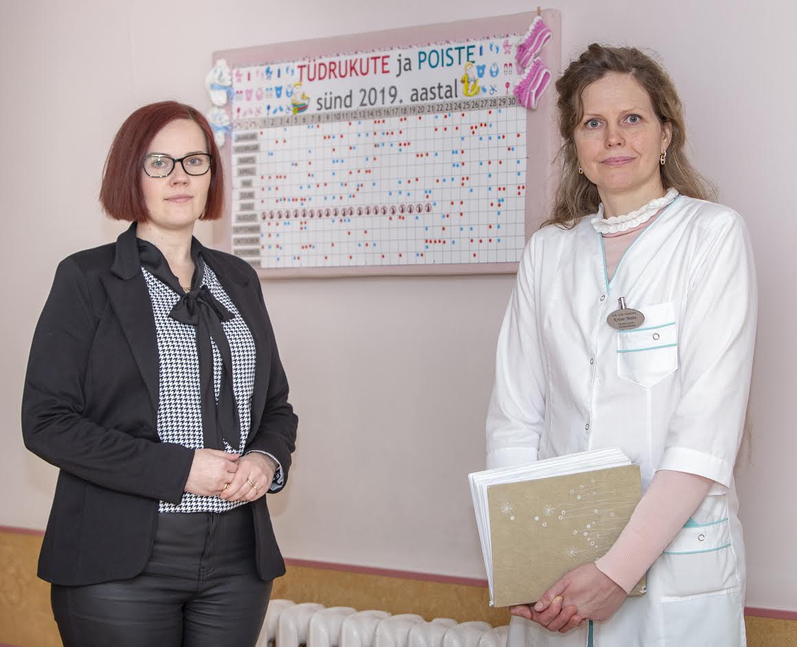 Põlva haigla juhataja Margot Bergmann (vasakul) ja osakonna ämmaemandusjuht Krister Matto seisavad uue ämmaemanduskeskuse eduka tööle hakkamise ja toimimise eest. Foto: AIGAR NAGEL Põlva haigla juhataja Margot Bergmann (vasakul) ja osakonna ämmaemandusjuht Krister Matto seisavad uue ämmaemanduskeskuse eduka tööle hakkamise ja toimimise eest. Foto: AIGAR NAGEL