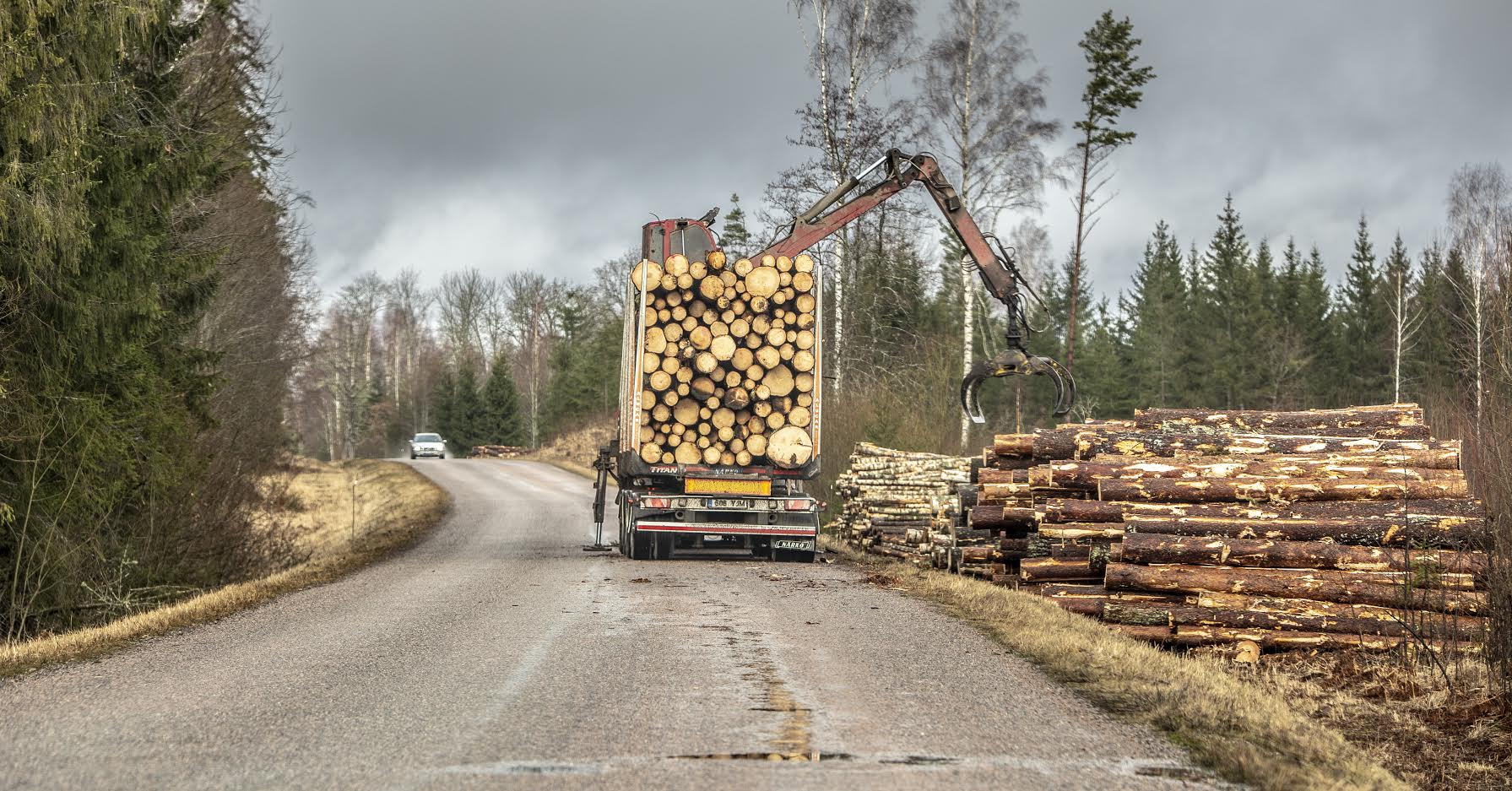 Võru maakonnas viiakse aastatel 2020.–2023. aastal tolmuvaba katte alla 37,5 kilomeetri jagu kruusateid, mis on oluliselt rohkem kui varasematel aastatel. Iga aastaga näeb maapiirkonnas ringi sõites üha rohkem tolmuvabaks ehitatud teelõikusid, mis ei ole oluliselt laiemad kui kruusateed, ent lihtsamini läbitavad. Foto: AIGAR NAGEL