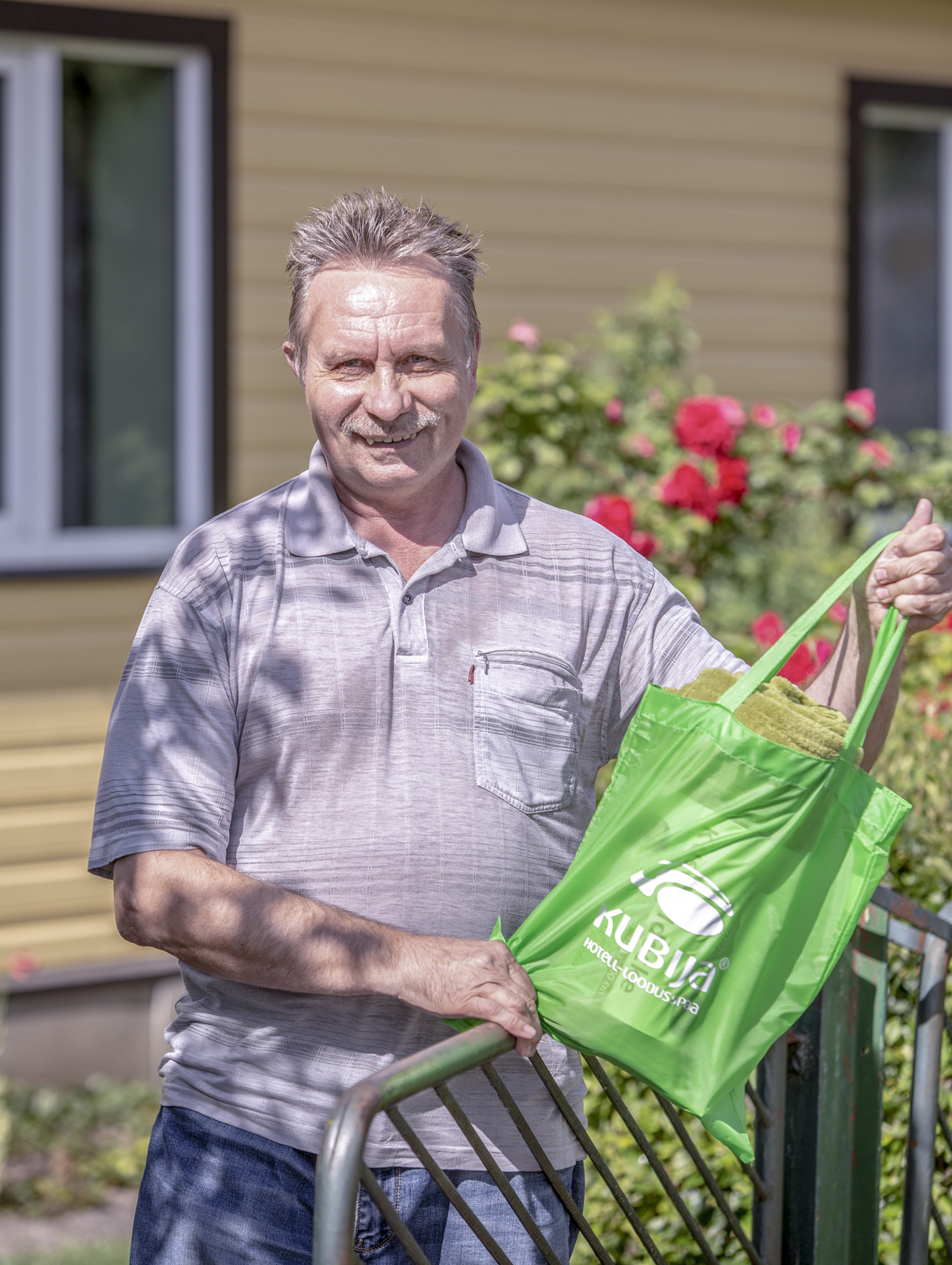 Võitja Urmas Rõõmusel on igale küsimusele varrukast vastus võtta ja mees võtab kõike läbi huumoriprisma. Foto: AIGAR NAGEL