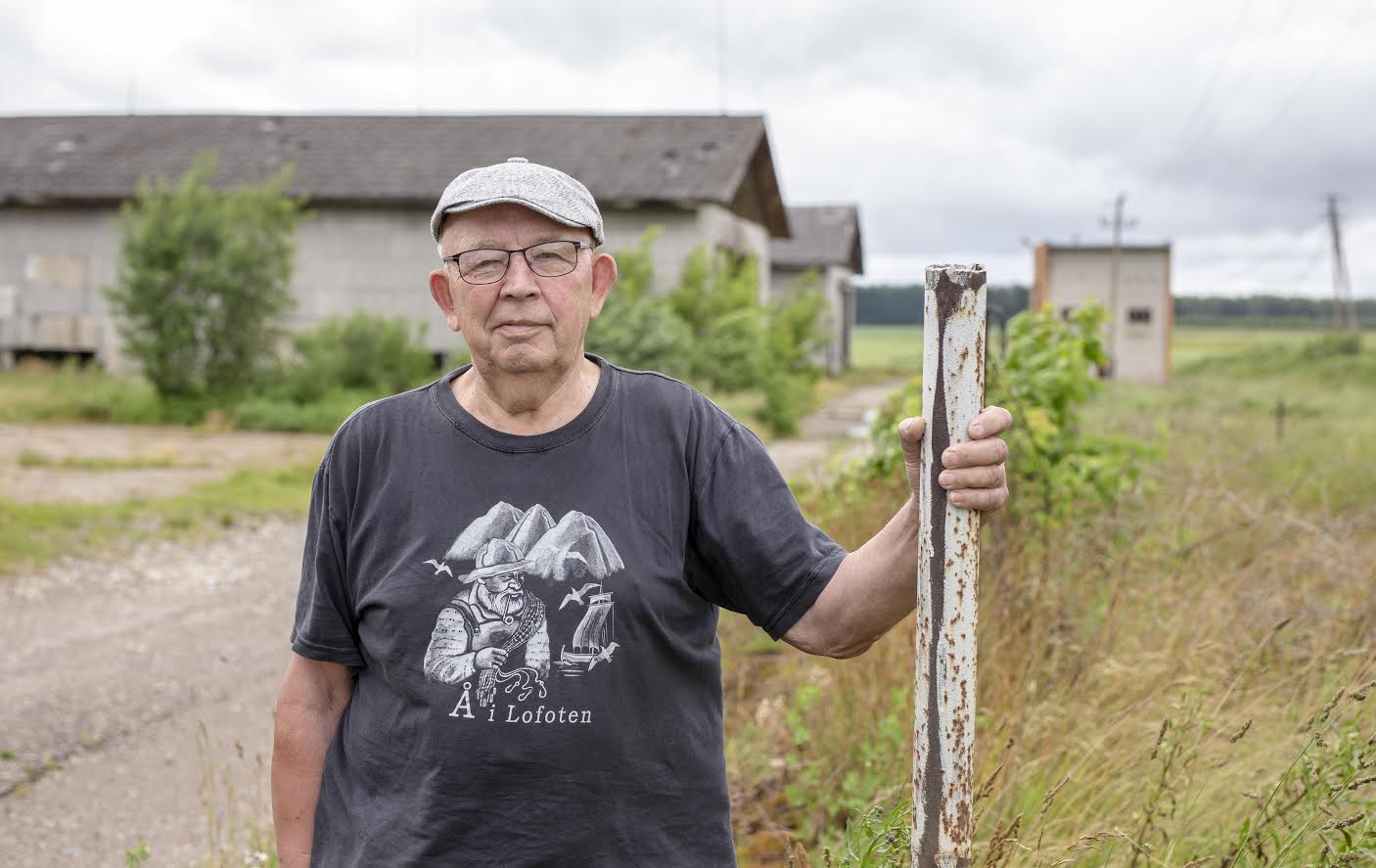 Väimela elanik ja kanala rajamise vastane Jaan Haga on kindel, et kogukond on endiselt hiidkanala rajamise vastu. Foto: AIGAR NAGEL