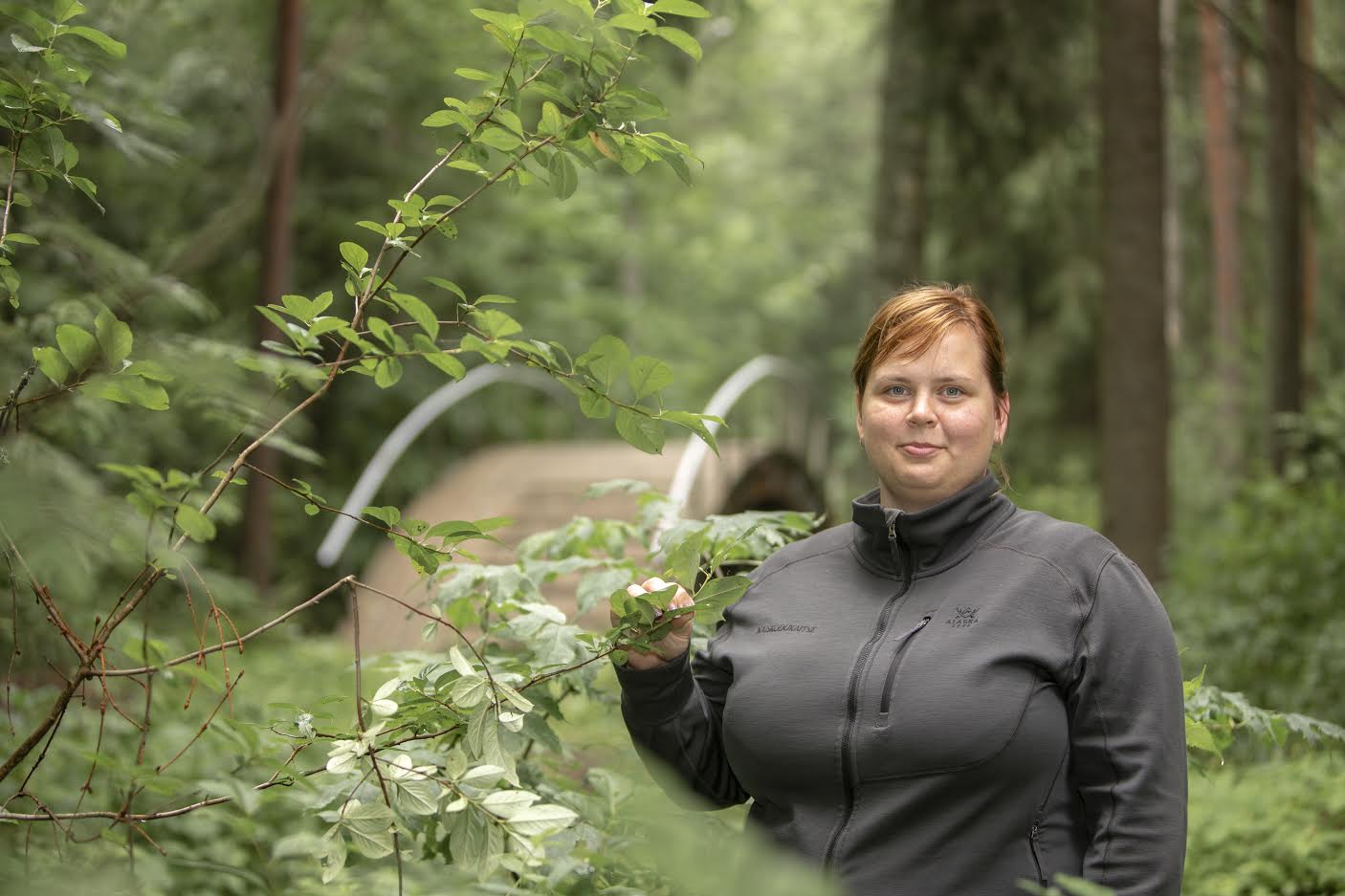 Parksepas sündinud ja kasvanud Kaisa Niilo valis ka oma pere elukohaks sünnipaiga. Fotod: AIGAR NAGEL