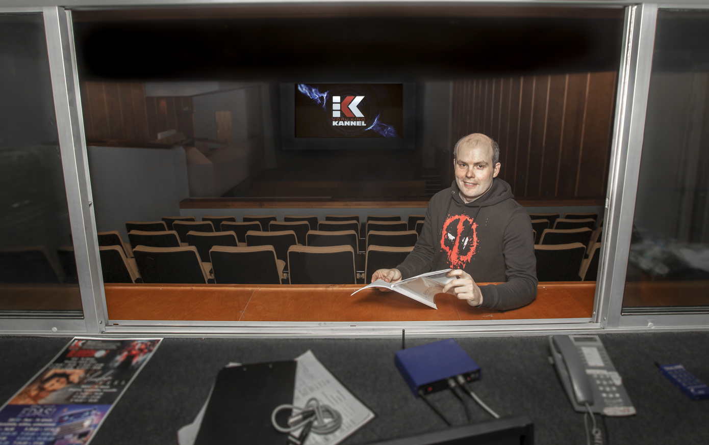 Võru Kandle kinojuht Kris Kelp kinnitab, et kinoseanssidel on viiruseleviku tõkestamise meetmed samad nagu teistelgi Kandle üritustel. Foto: AIGAR NAGEL